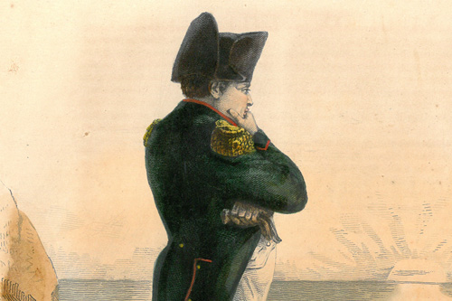 Napoléon 1er en exil à Sainte Hélène