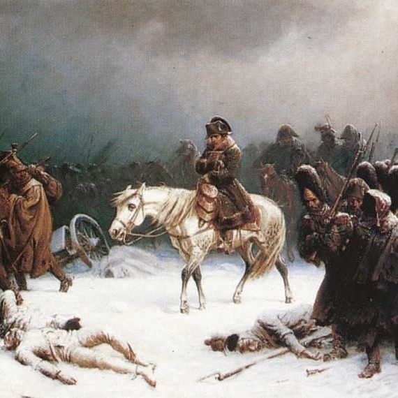 Le retraite de Napoléon depuis Moscou