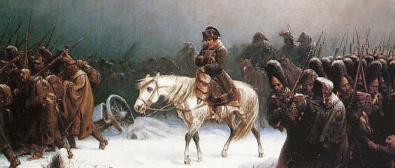 Le retraite de Napoléon depuis Moscou