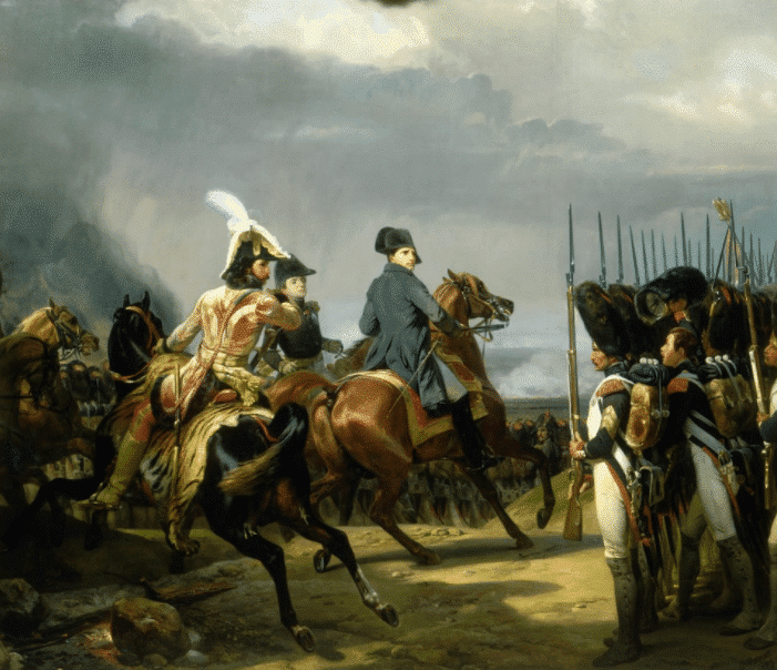 Napoléon et Murat à Iéna