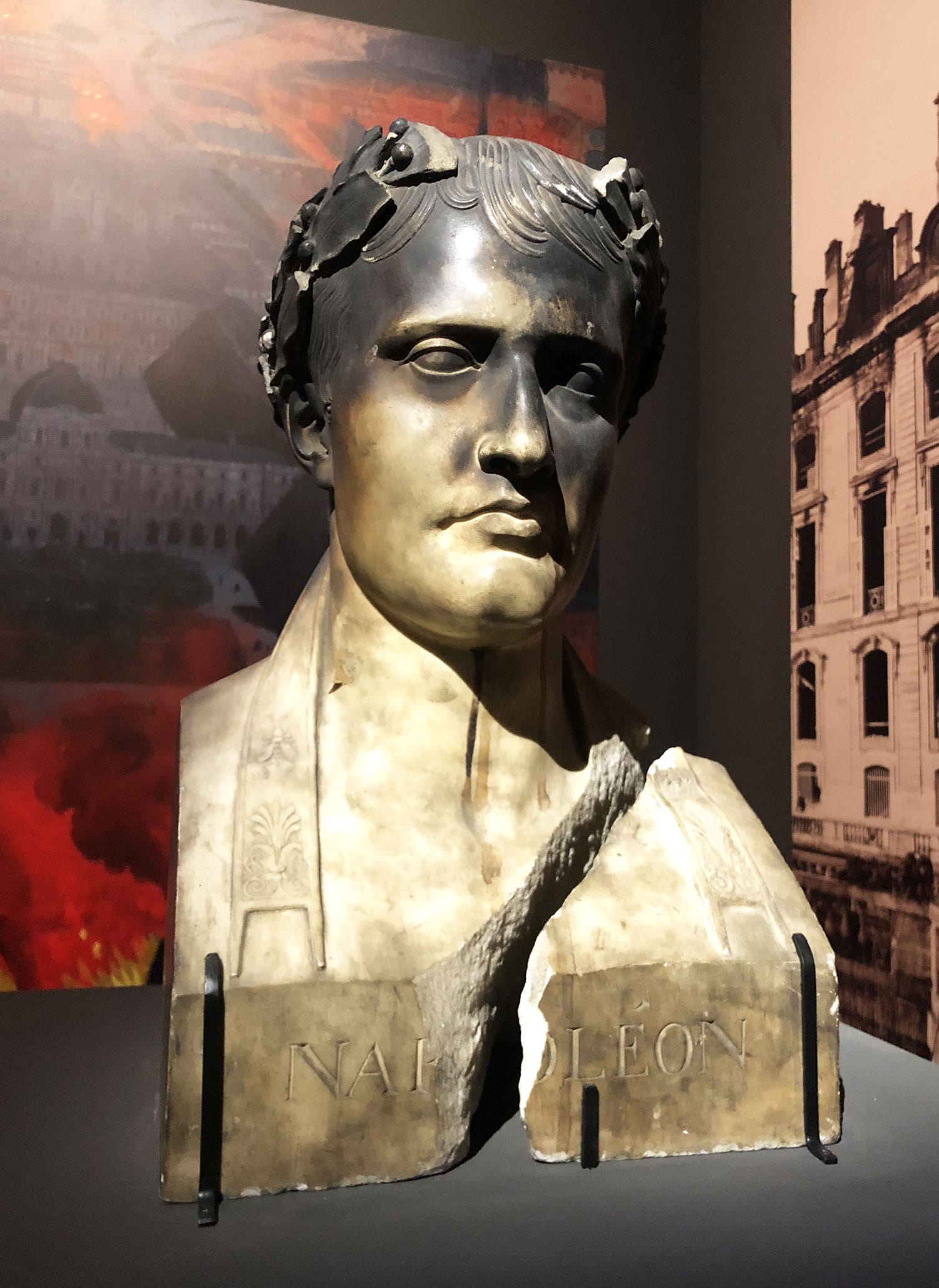 Buste d'après Antoine Denis Chaudet Napoléon Ier (1769-1821) lauré, empereur des Français © Marielle Brie de Lagerac