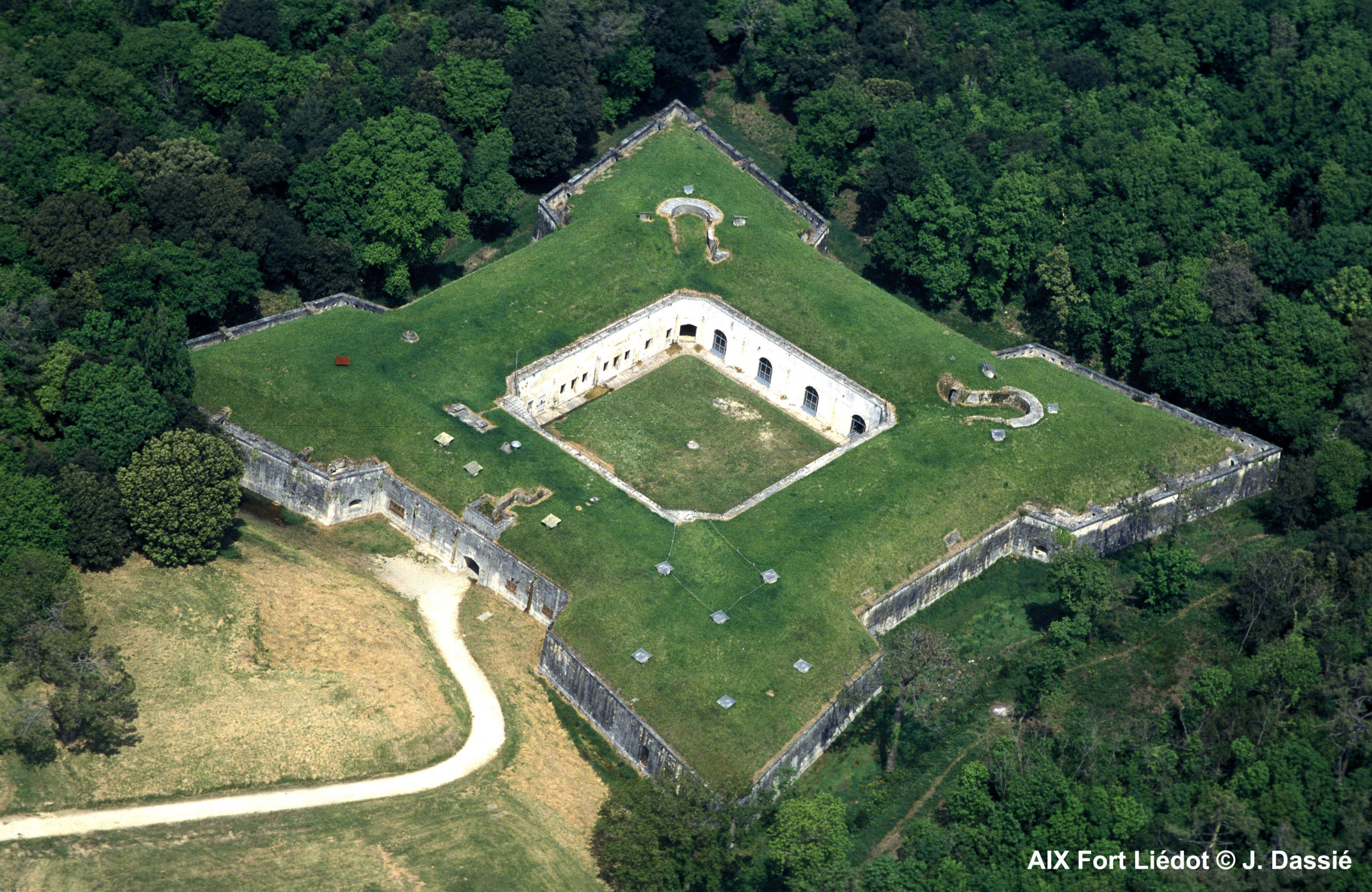 Le fort Liédot sur l'île d'Aix.